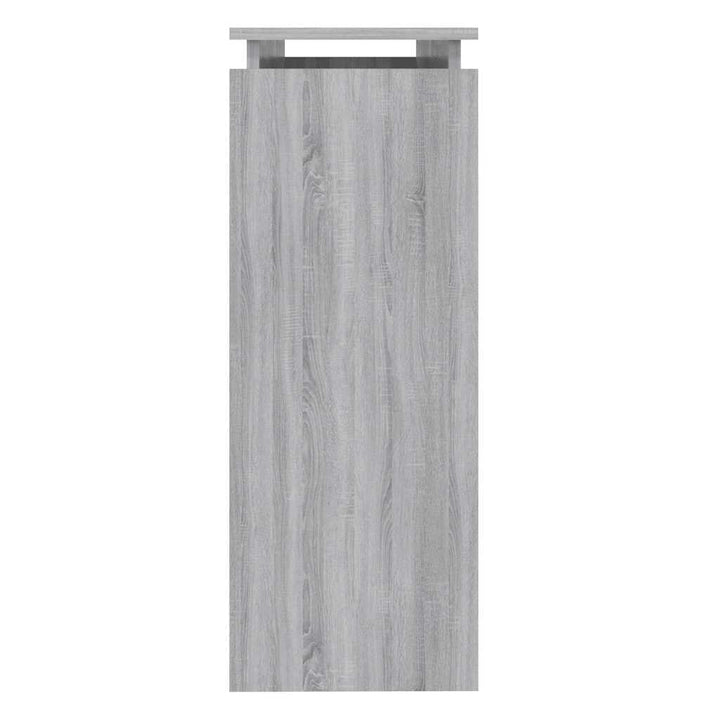 sofabord 102x30x80 cm konstrueret træ grå sonoma-eg