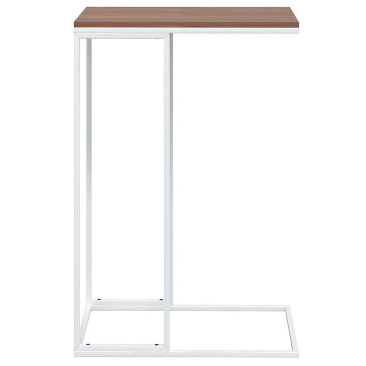 sidebord 40x30x59 cm konstrueret træ hvid