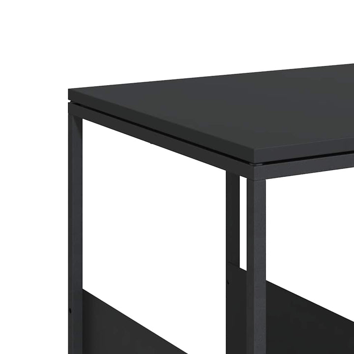 sidebord 55x36x59,5 cm konstrueret træ sort