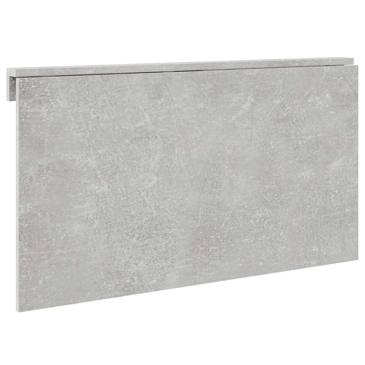 væghængt klapbord 100x60x56 cm konstrueret træ betongrå