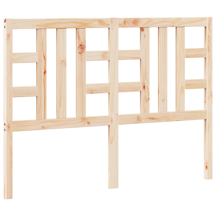 sengegærde 141x4x100 cm massivt fyrretræ
