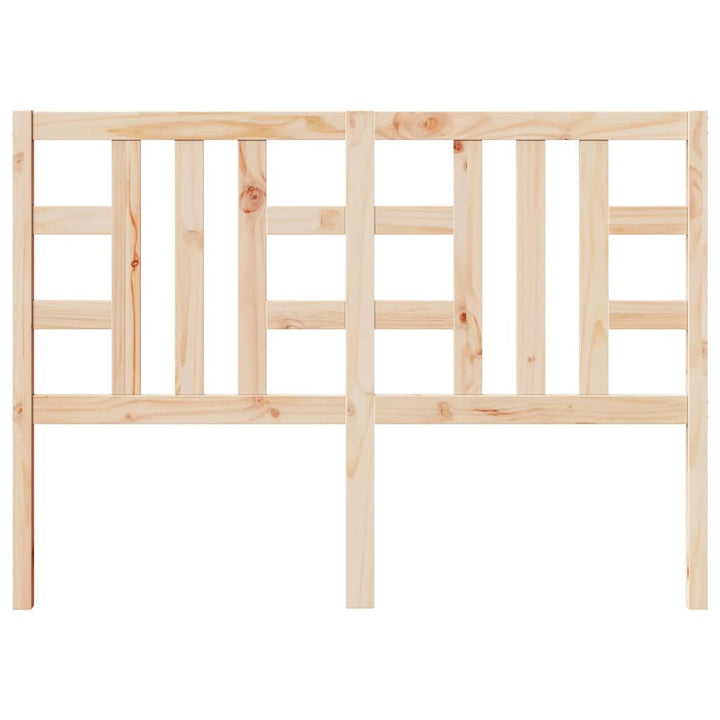 sengegærde 141x4x100 cm massivt fyrretræ