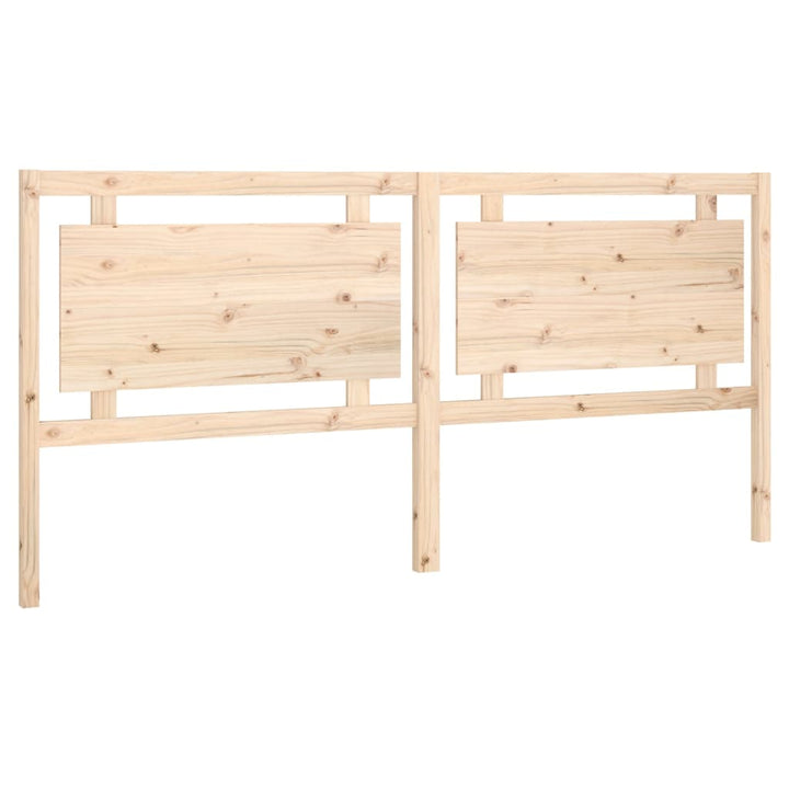 sengegærde 205,5x4x100 cm massivt fyrretræ
