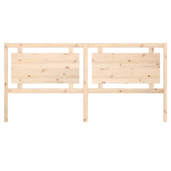 sengegærde 205,5x4x100 cm massivt fyrretræ