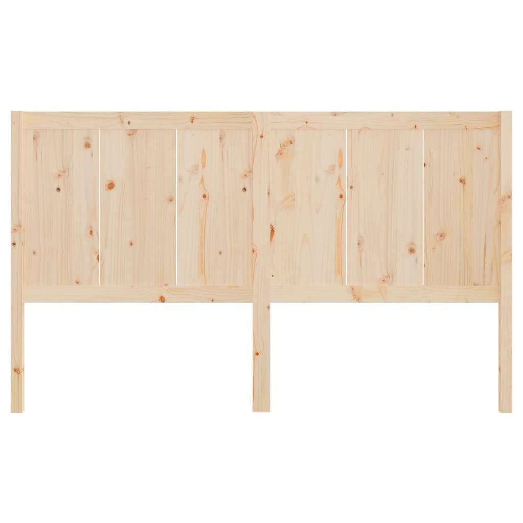 sengegærde 155,5x4x100 cm massivt fyrretræ