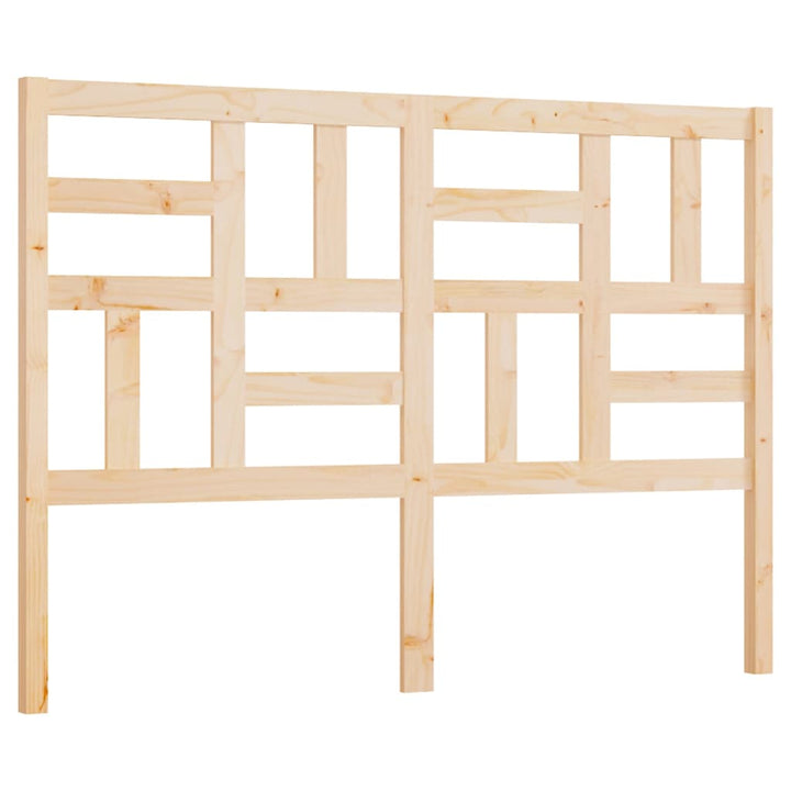 sengegærde 146x4x104 cm massivt fyrretræ