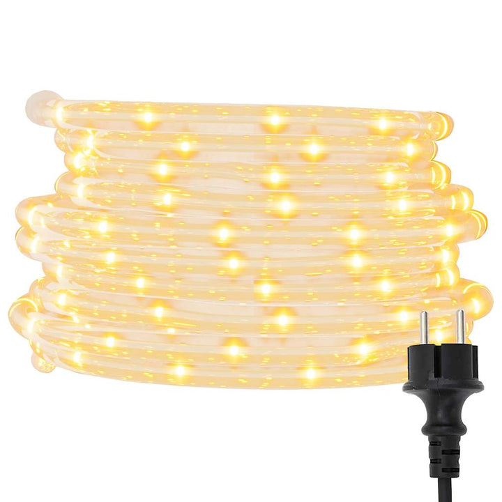 lyskæde 1200 LED'er 50 m PVC varmt hvidt lys