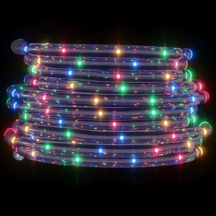 lyskæde 480 LED'er 20 m PVC flerfarvet lys