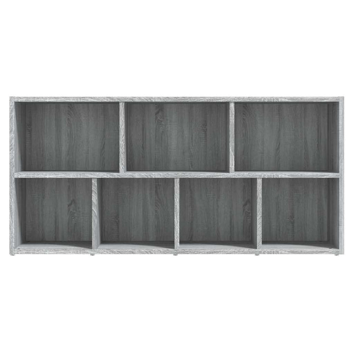 bogreol 50x25x106 cm grå sonoma-eg