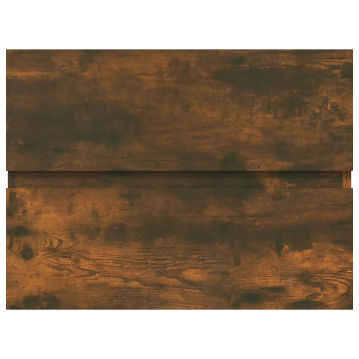 underskab 60x38,5x45 cm konstrueret træ røget egetræ
