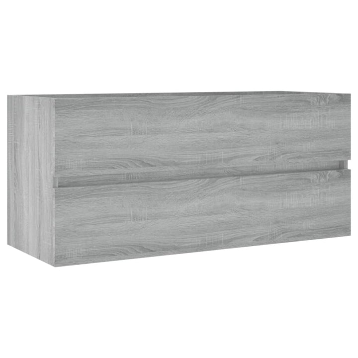 underskab 100x38,5x45 cm konstrueret træ grå sonoma-eg