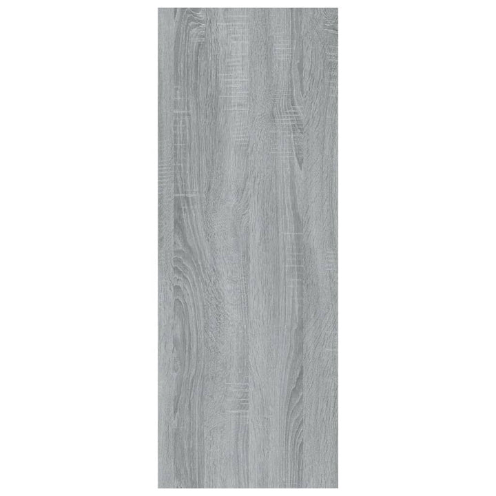 konsolbord 78x30x80 cm konstrueret træ grå sonoma-eg