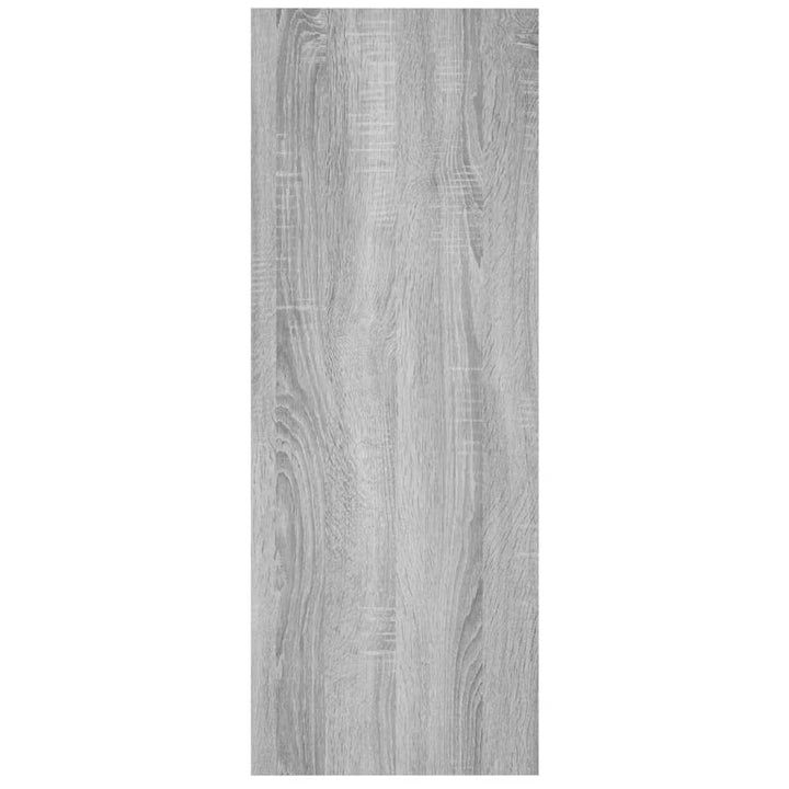 sofabord 105x30x80 cm konstrueret træ grå sonoma-eg