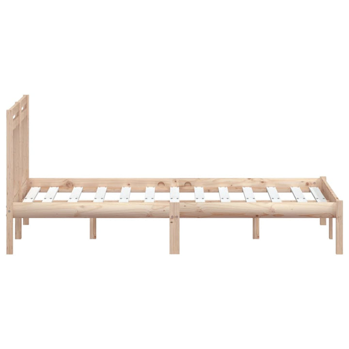 sengeramme 150x200 cm King Size massivt træ