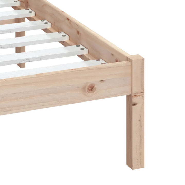 sengeramme 150x200 cm King Size massivt træ