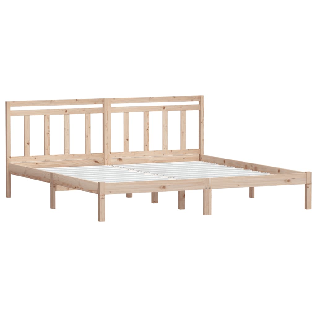 sengeramme 180x200 cm Super King massivt træ