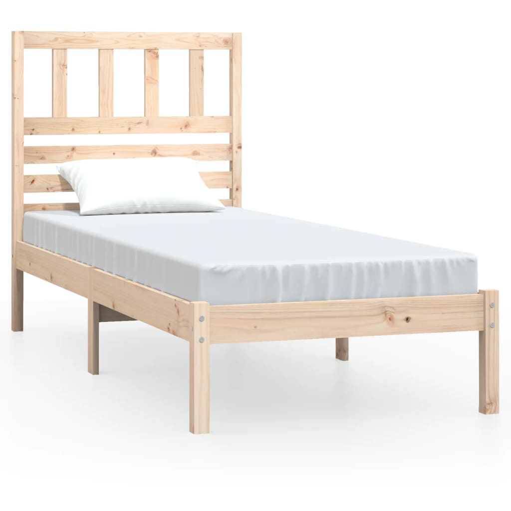 sengeramme 90x200 cm massivt fyrretræ
