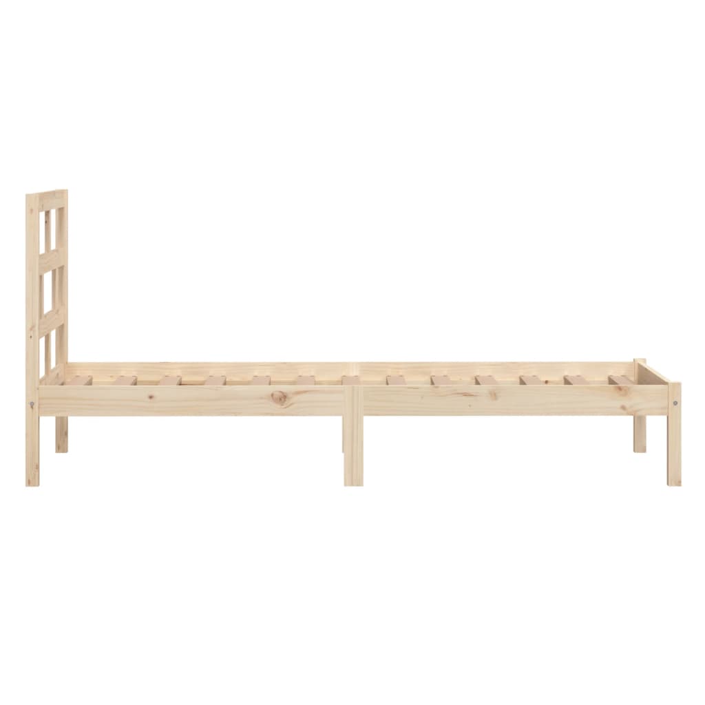 sengeramme 90x200 cm massivt fyrretræ