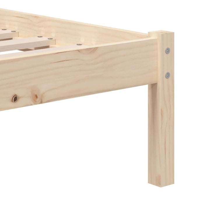 sengeramme 90x200 cm massivt fyrretræ