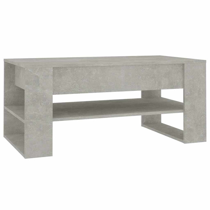 sofabord 102x55x45 cm konstrueret træ betongrå