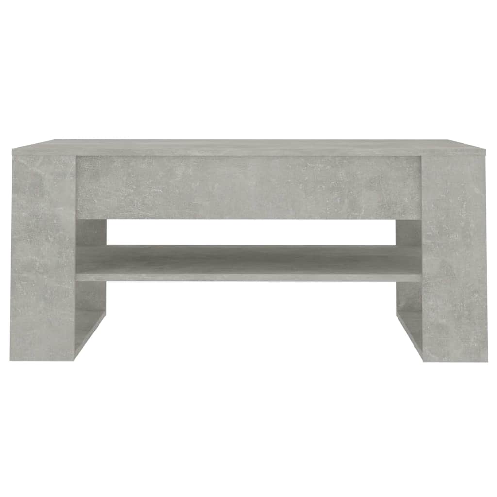 sofabord 102x55x45 cm konstrueret træ betongrå