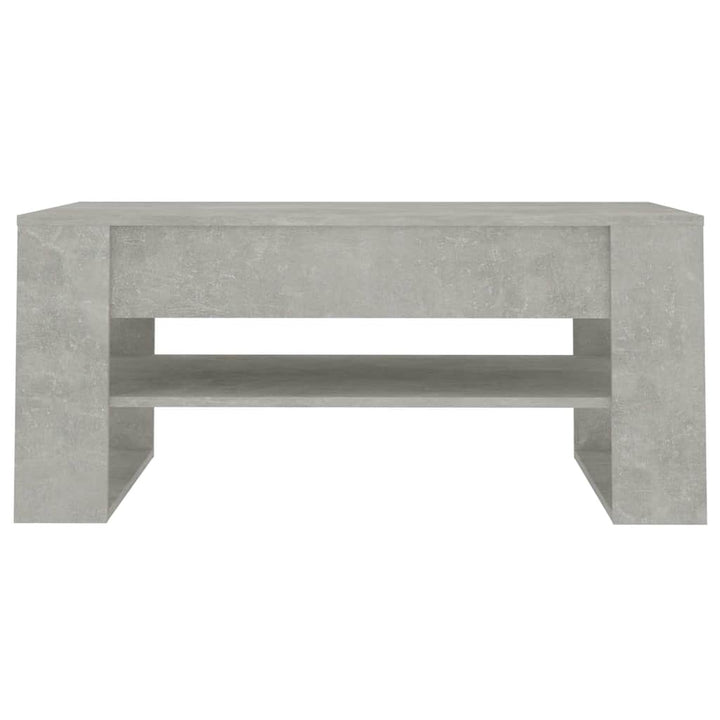 sofabord 102x55x45 cm konstrueret træ betongrå