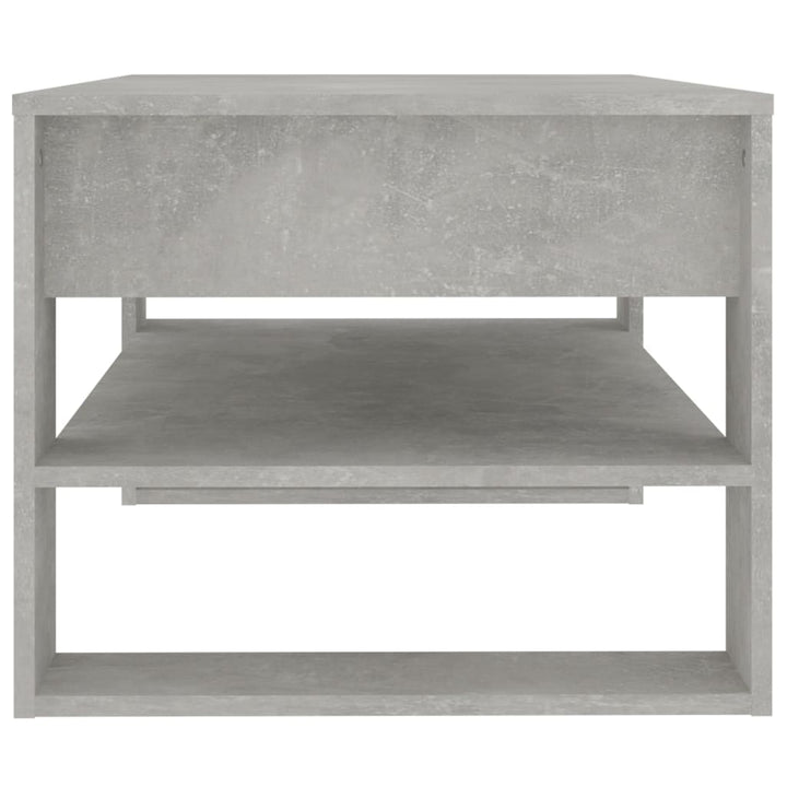 sofabord 102x55x45 cm konstrueret træ betongrå