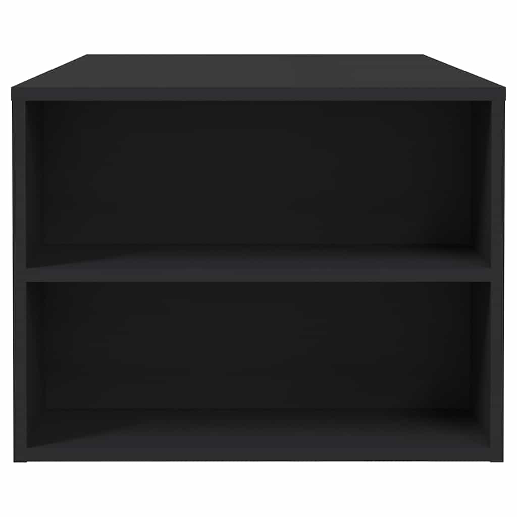 sofabord 102x55x42 cm konstrueret træ sort