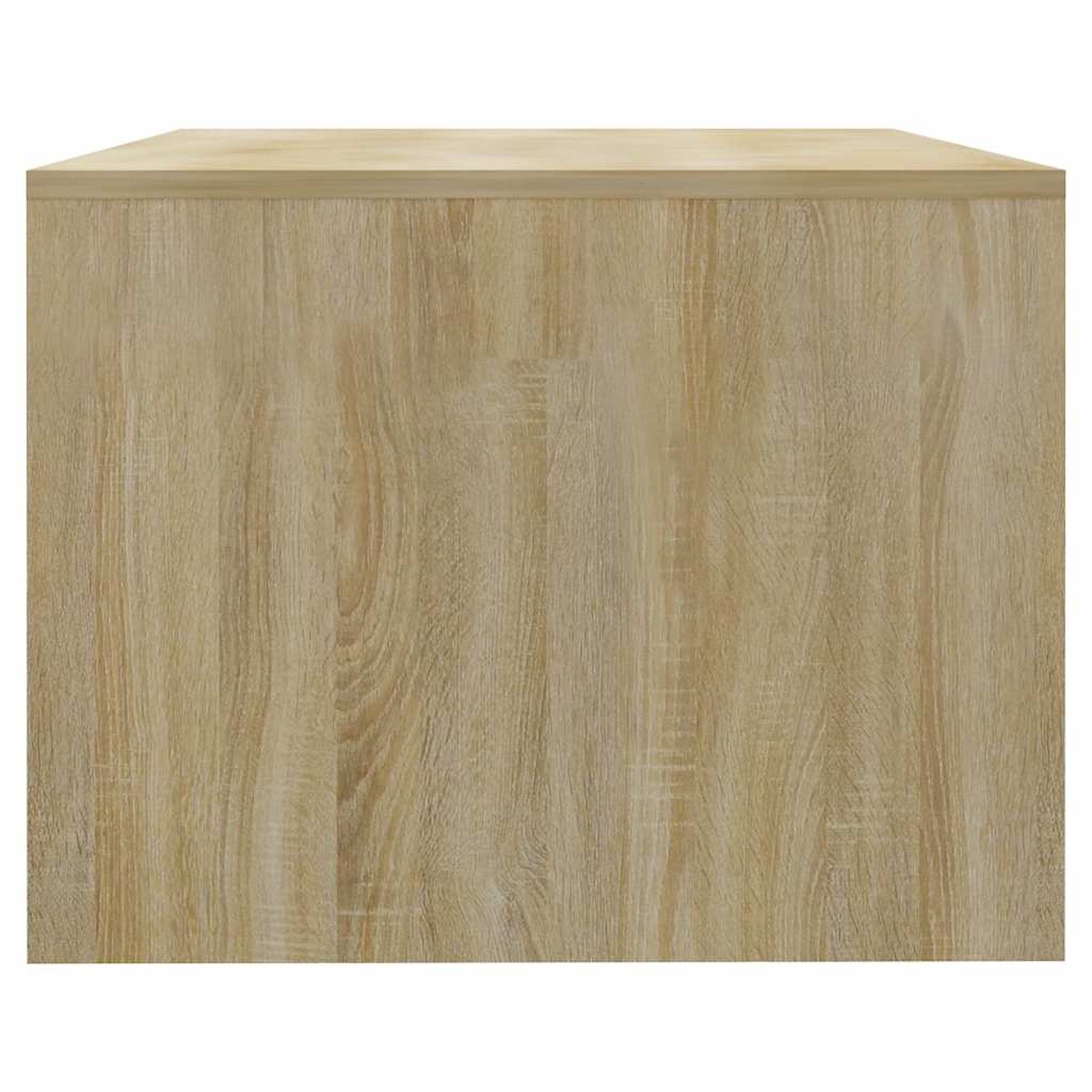 sofabord 102x55x42 cm konstrueret træ sonoma-eg