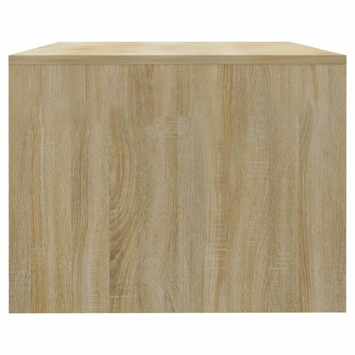sofabord 102x55x42 cm konstrueret træ sonoma-eg