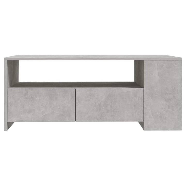 sofabord 102x55x42 cm konstrueret træ betongrå