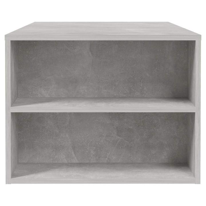 sofabord 102x55x42 cm konstrueret træ betongrå