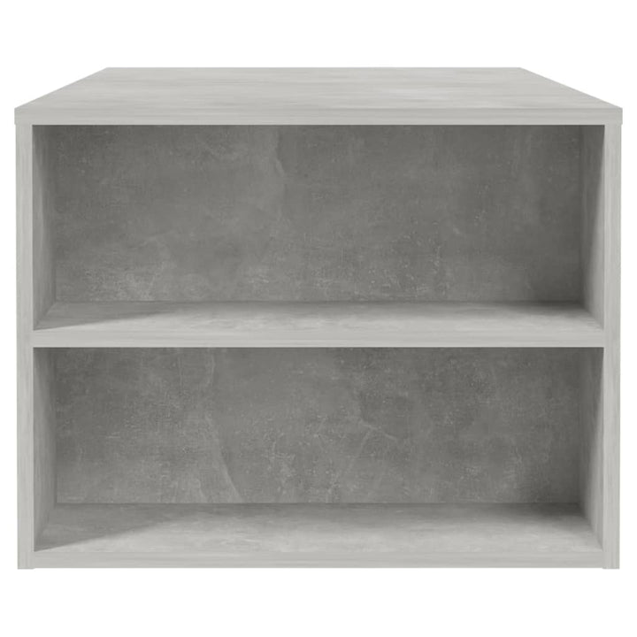 sofabord 102x55x42 cm konstrueret træ betongrå