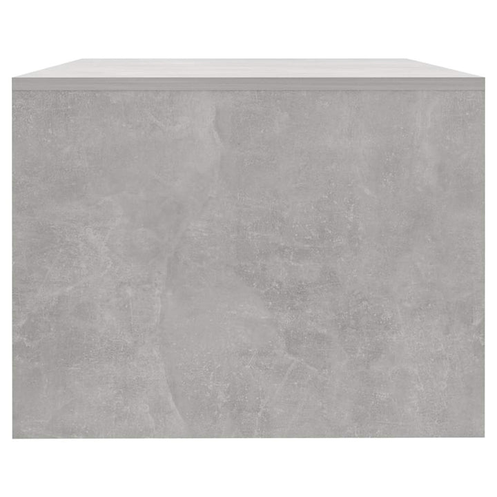 sofabord 102x55x42 cm konstrueret træ betongrå