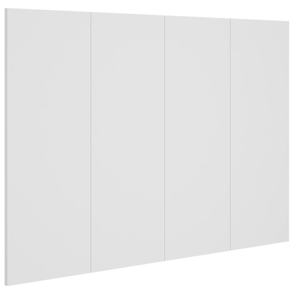 sengegærde 120x1,5x80 cm konstrueret træ hvid