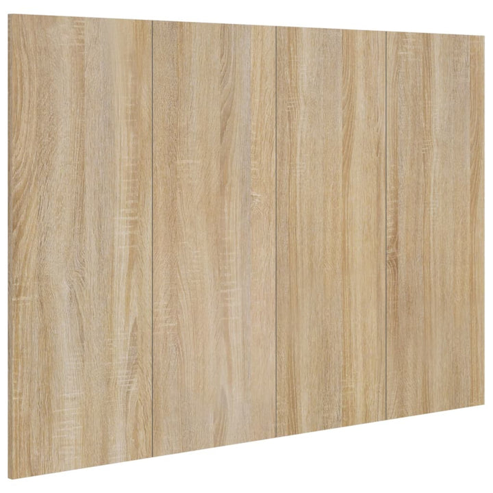 sengegærde 120x1,5x80 cm konstrueret træ sonoma-eg