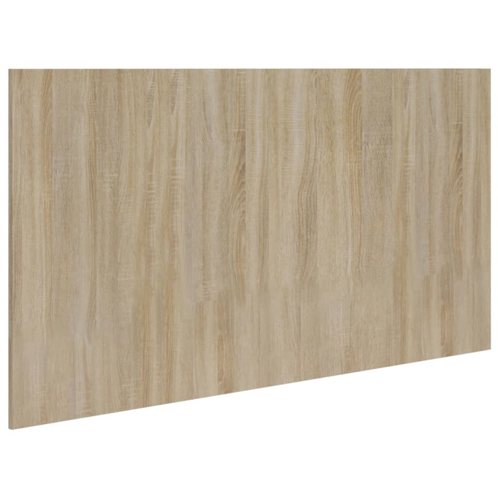 sengegærde 160x1,5x80 cm konstrueret træ sonoma-eg