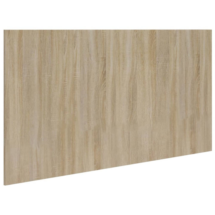 sengegærde 160x1,5x80 cm konstrueret træ sonoma-eg