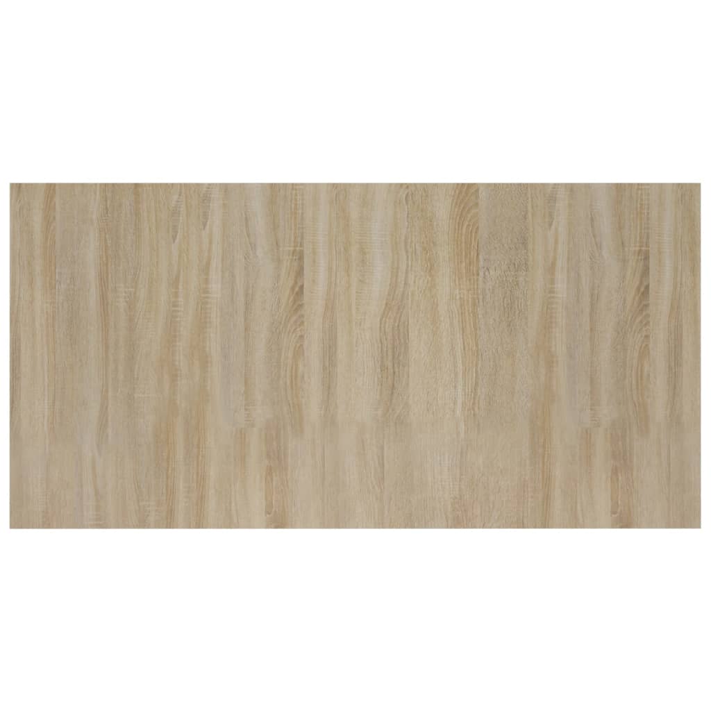 sengegærde 160x1,5x80 cm konstrueret træ sonoma-eg