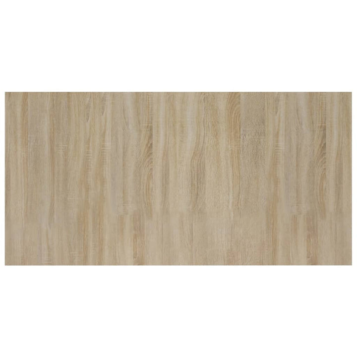sengegærde 160x1,5x80 cm konstrueret træ sonoma-eg