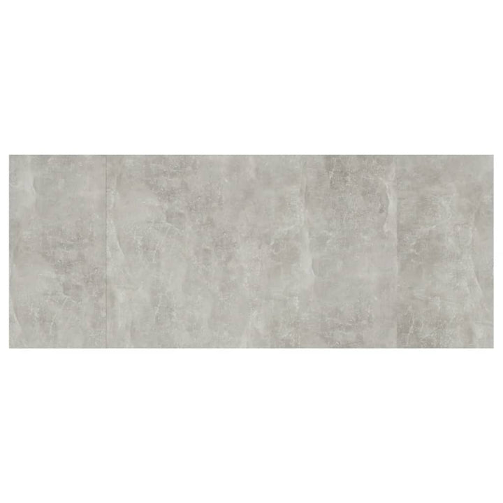sengegærde 200x1,5x80 cm konstrueret træ betongrå