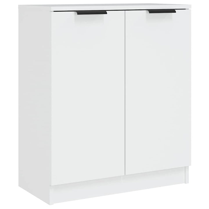 skænk 60x30x70 cm konstrueret træ hvid