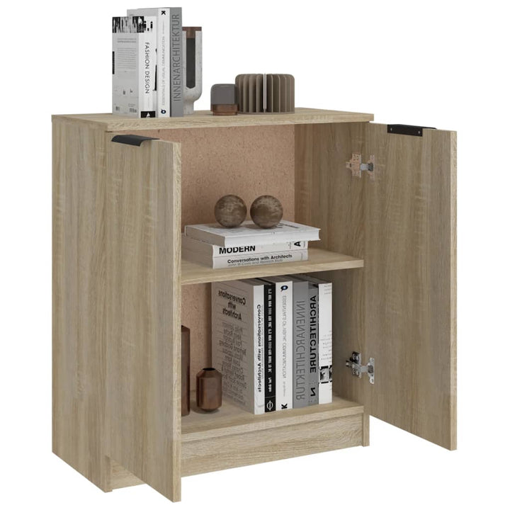 skænk 60x30x70 cm konstrueret træ sonoma-eg