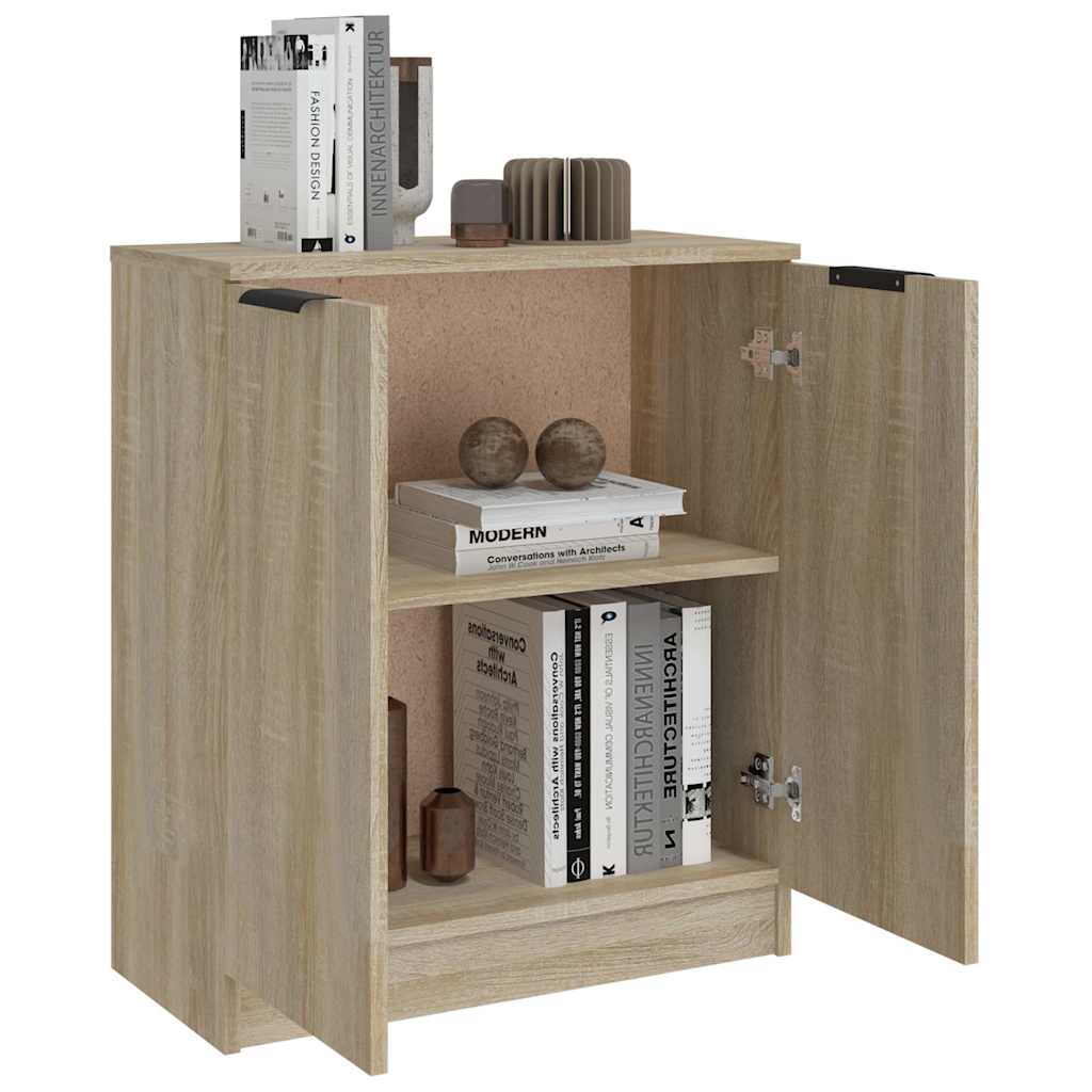 skænk 60x30x70 cm konstrueret træ sonoma-eg