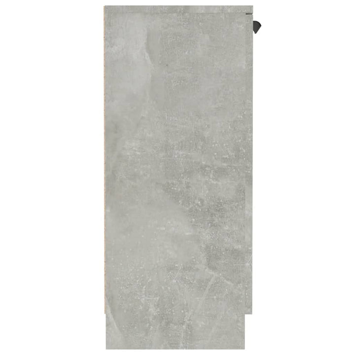 skænk 60x30x70 cm konstrueret træ betongrå