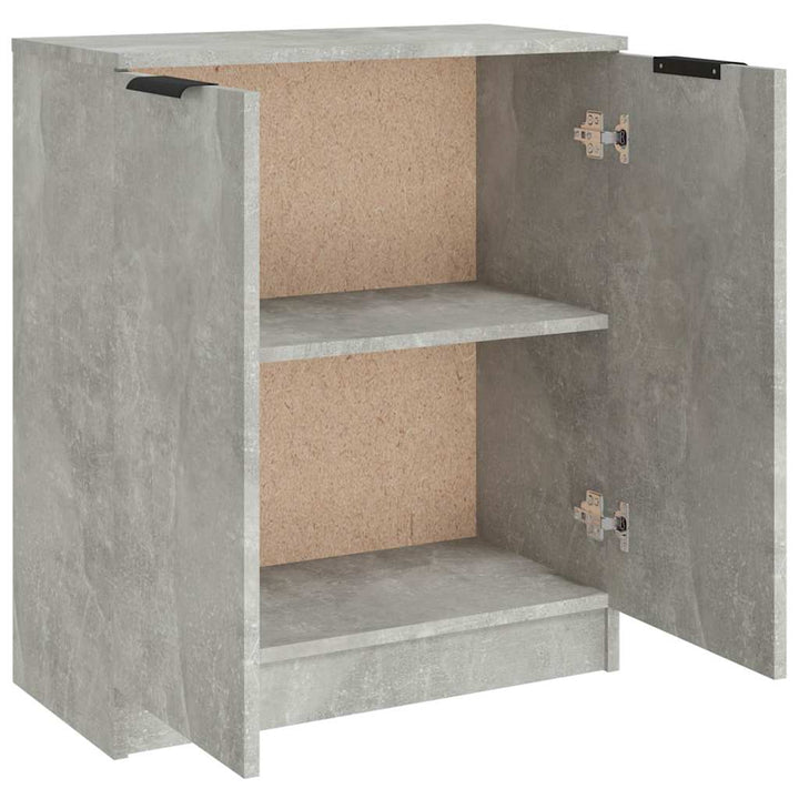 skænk 60x30x70 cm konstrueret træ betongrå