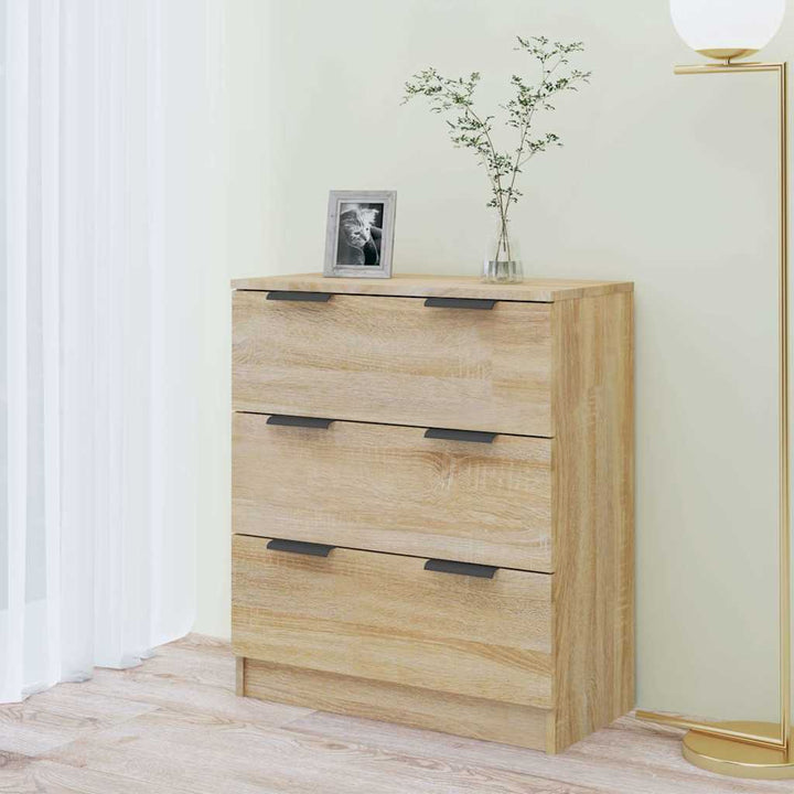 skænk 60x30x70 cm konstrueret træ sonoma-eg