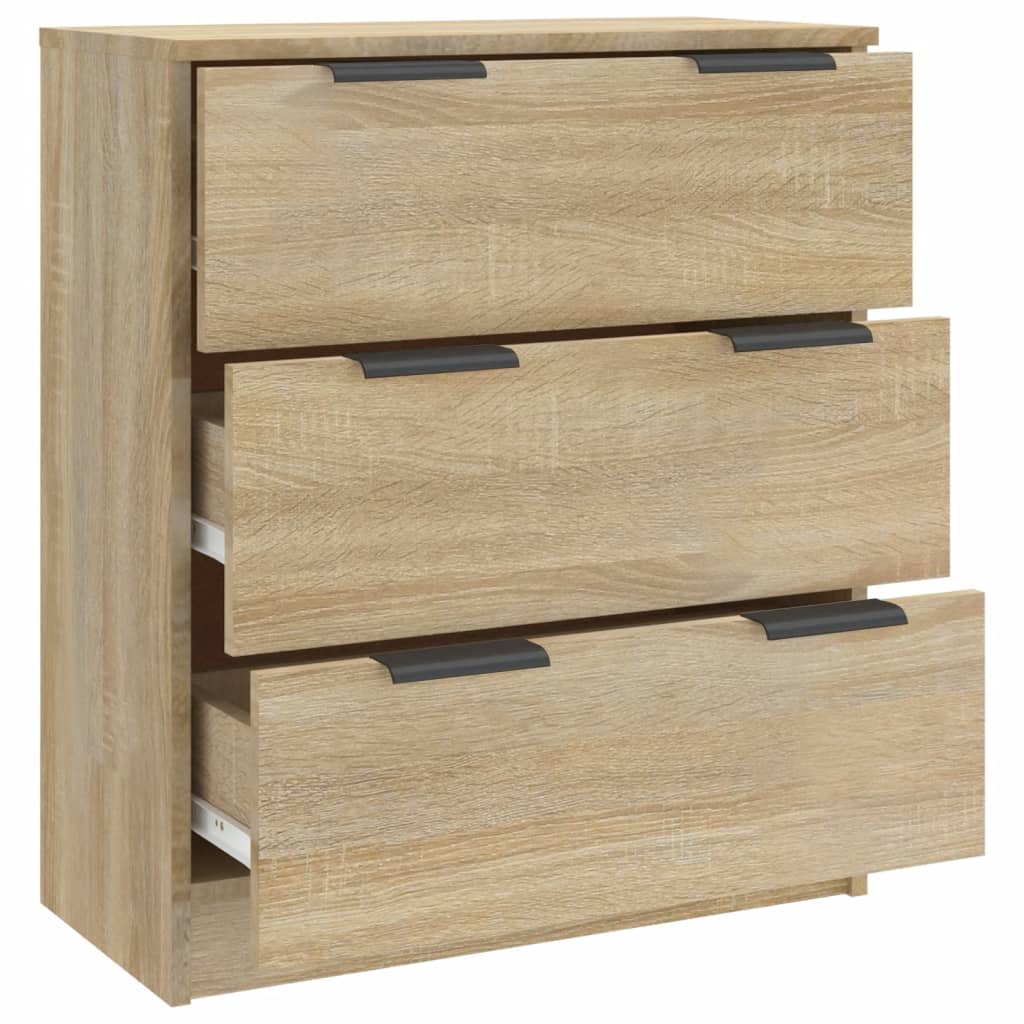 skænk 60x30x70 cm konstrueret træ sonoma-eg
