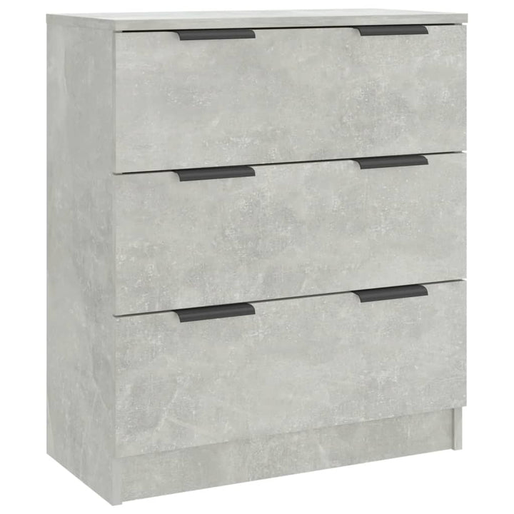 skænk 60x30x70 cm konstrueret træ betongrå