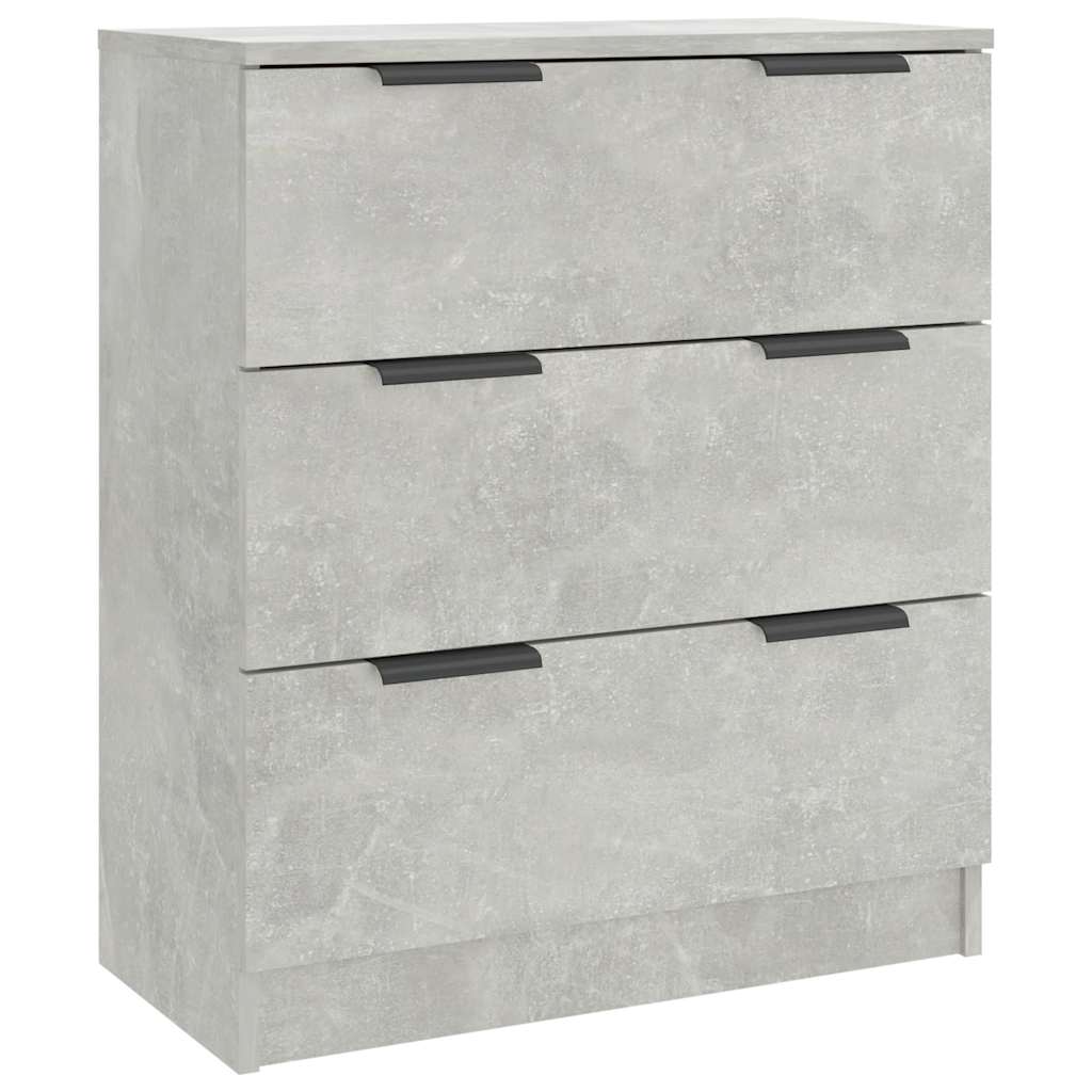 skænk 60x30x70 cm konstrueret træ betongrå